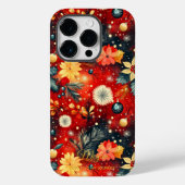 Kunstferien - Festliche Blumen und Ornamente Case-Mate iPhone Hülle (Rückseite)