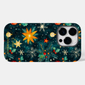 Kunstferien - Startnight Floral Design Case-Mate iPhone Hülle (Rückseite (Horizontal))