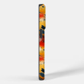 Kunstferien - warmes festes Blumendesign Case-Mate iPhone Hülle (Rückseite / Rechts)