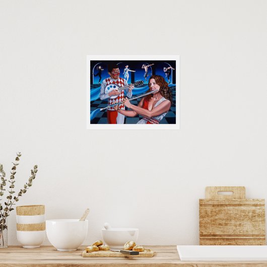 Kunstfestival Großes Poster (Küche)