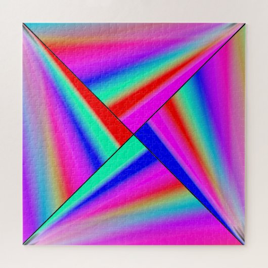 Kunstfliese Puzzle (Horizontal)