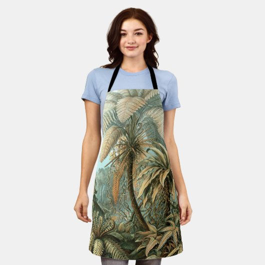 Kunstformen der Natur, Filicinae - Ernst Haeckel Schürze (Getragen)