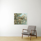 Kunstformen der Natur, Filicinae - Ernst Haeckel Wandteppich (Beispiel (Horizontal))