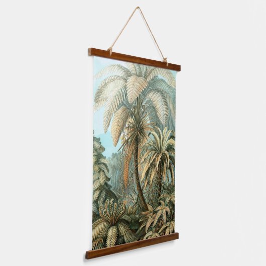 Kunstformen der Natur, Filicinae - Ernst Haeckel Wandteppich Mit Holzrahmen (Gewinkelt)