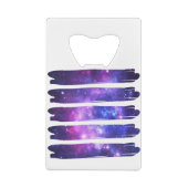 Kunstgalaxie Geldbeutel Flaschenöffner (Rückseite)