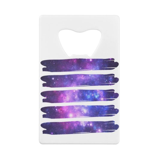 Kunstgalaxie Geldbeutel Flaschenöffner (Rückseite)