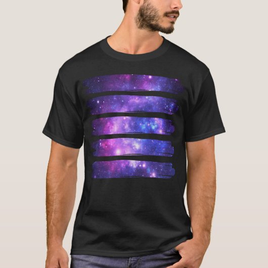 Kunstgalaxie T-Shirt (Vorderseite)