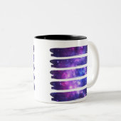 Kunstgalaxie Zweifarbige Tasse (VorderseiteRechts)