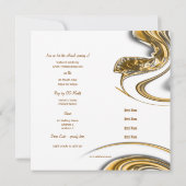 Kunstgalerie Ausstellung Eröffnung CUSTOMIZE Einladung (Rückseite)