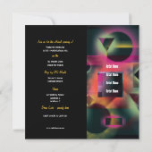 Kunstgalerie Ausstellung Eröffnung CUSTOMIZE Einladung (Rückseite)