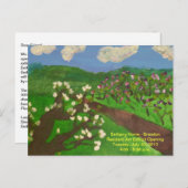 Kunstgalerie Ausstellung Offene Einladung Postkart (Vorne/Hinten)