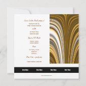 Kunstgalerie CUSTOMIZABLE Einladung (Rückseite)