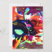 Kunstgalerie Einladung (Rückseite)