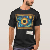 Kunstgalerie Gerahmtes Sonnenlicht T-Shirt (Vorderseite)