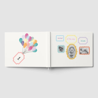 Kunstgalerie-Thema - Pastell-Geburtstagsfoto Gästebuch