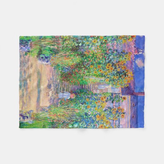 Kunstgarten, Monet Fleecedecke (Vorderseite (Horizontal))