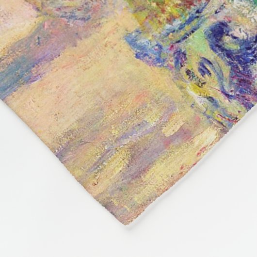 Kunstgarten, Monet Fleecedecke (Ecke)