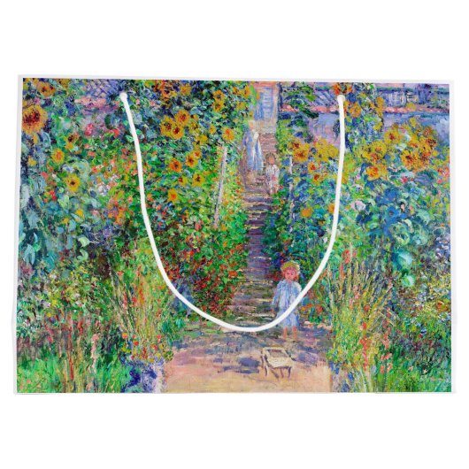 Kunstgarten, Monet Große Geschenktüte (Rückseite)