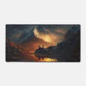 Kunstgebirgslandschaft Schreibtischunterlage (Vorderseite)