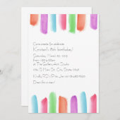 Kunstgeburt Einladung (Vorne/Hinten)