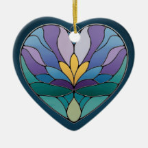 Kunstgefestigte Glaskunst, Abstrakte Blume