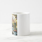 Kunstgefestigte Glaskunst, Albernes Gänsehaut Kaffeetasse (Mittel)
