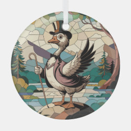 Kunstgefestigte Glaskunst, Albernes Gänsehaut Ornament Aus Glas