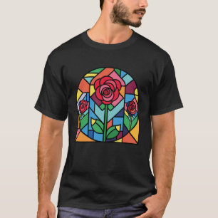 Kunstgefestigte Glaskunst T-Shirt