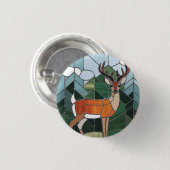 Kunstgefestigte Glaskunst, verklebter Glass Stil H Button (Vorne & Hinten)