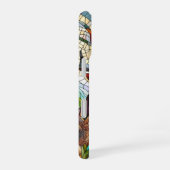 Kunstgefestigte Glaskunst, verklebter Glass Stil H iPhone 16 Hülle (Rechte Seite)