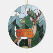 Kunstgefestigte Glaskunst, verklebter Glass Stil H Keramik Ornament (Links)