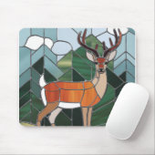 Kunstgefestigte Glaskunst, verklebter Glass Stil H Mousepad (Mit Mouse)