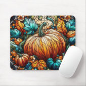 Kunstgefestigte Glass Pumpkin Mousepad (Mit Mouse)