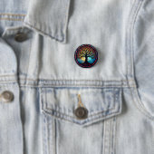 Kunstgeflecht aus Glas, Baum aus dem Leben Button (Beispiel)
