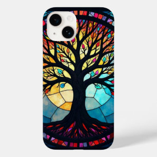 Kunstgeflecht aus Glas, Baum aus dem Leben Case-Mate iPhone 14 Hülle