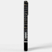 Kunstgeflochtene Schlangenhautextilien Case-Mate iPhone Hülle (Rückseite / Rechts)