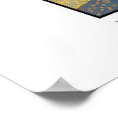 Kunstgeschichte Funny Black Cat Artwork Styles Edi Poster (Ecke)