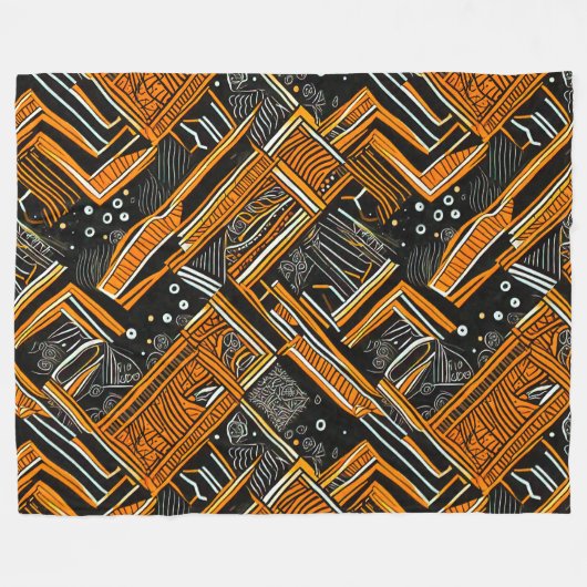 Kunstgewerbe Fleecedecke (Vorderseite (Horizontal))