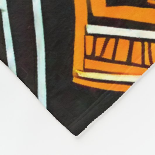 Kunstgewerbe Fleecedecke (Ecke)