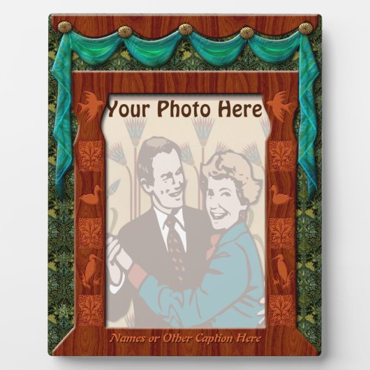 Kunstgewerbefenster - Personalisiert Fotoplatte (Vorderseite)