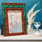 Kunstgewerbefenster - Personalisiert Fotoplatte (Seite)