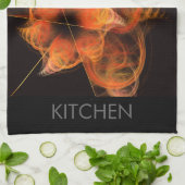 Kunstgiesserei Abstrakt Kunst, Küche Handtuch (Gefaltet)