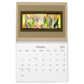 Kunstglasbilder aus festem Glas (2011) Kalender (Feb 2027)