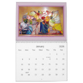 Kunstglasbilder aus festem Glas (2011) Kalender (Jan 2026)