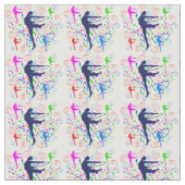 Kunstgymnastik Stoff (Nahaufnahme)