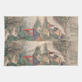 Kunsthandtuch Küchentuch (Horizontal)