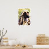 Kunsthandwerk aus Afghanistan Poster (Küche)