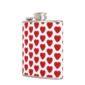 Kunsthandwerk aus Crochet Flachmann (Links)