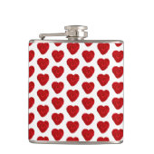 Kunsthandwerk aus Crochet Flachmann (Vorderseite)