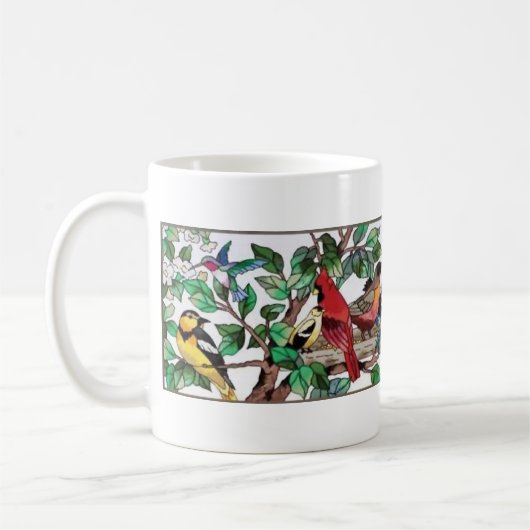 Kunsthandwerk aus Glas Kaffeetasse (Links)